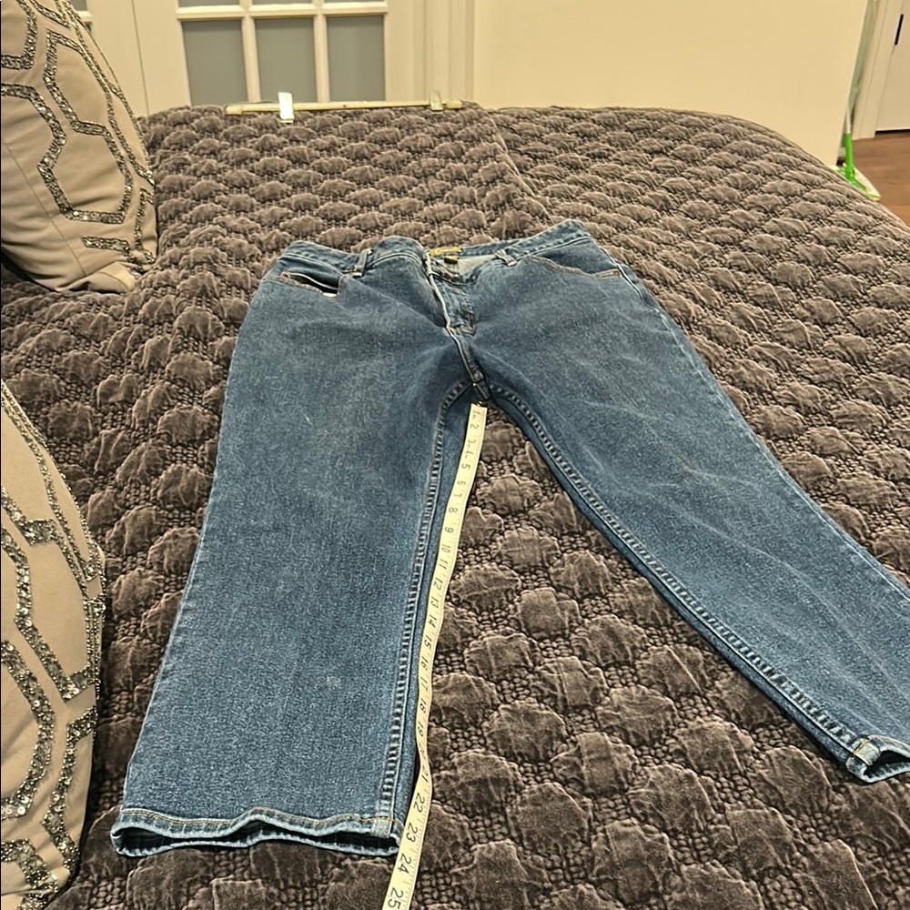 Caslon cropped denim. Great condition. Size 8
